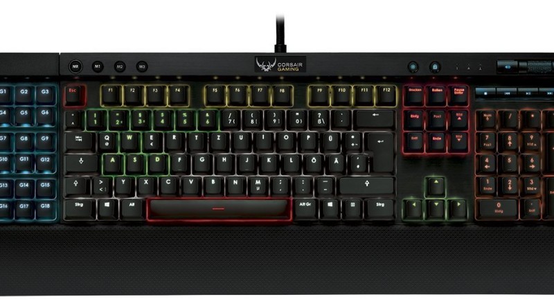 Corsair K68 Mechanische Gaming-Tastatur Red LED