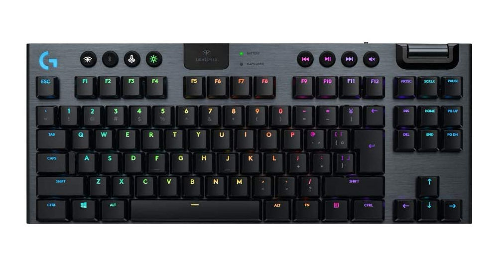 Beste drahtlose Tastatur: Logitech G915 TKL