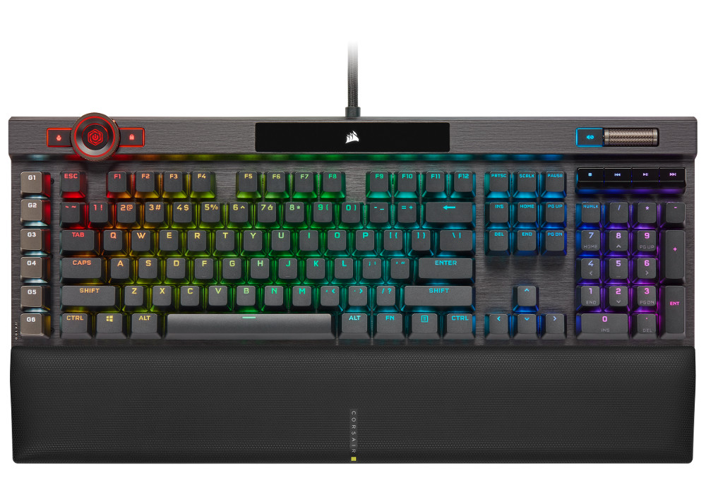 Beste mechanische Gaming-Tastatur (Option 1): Corsair K100 RGB
