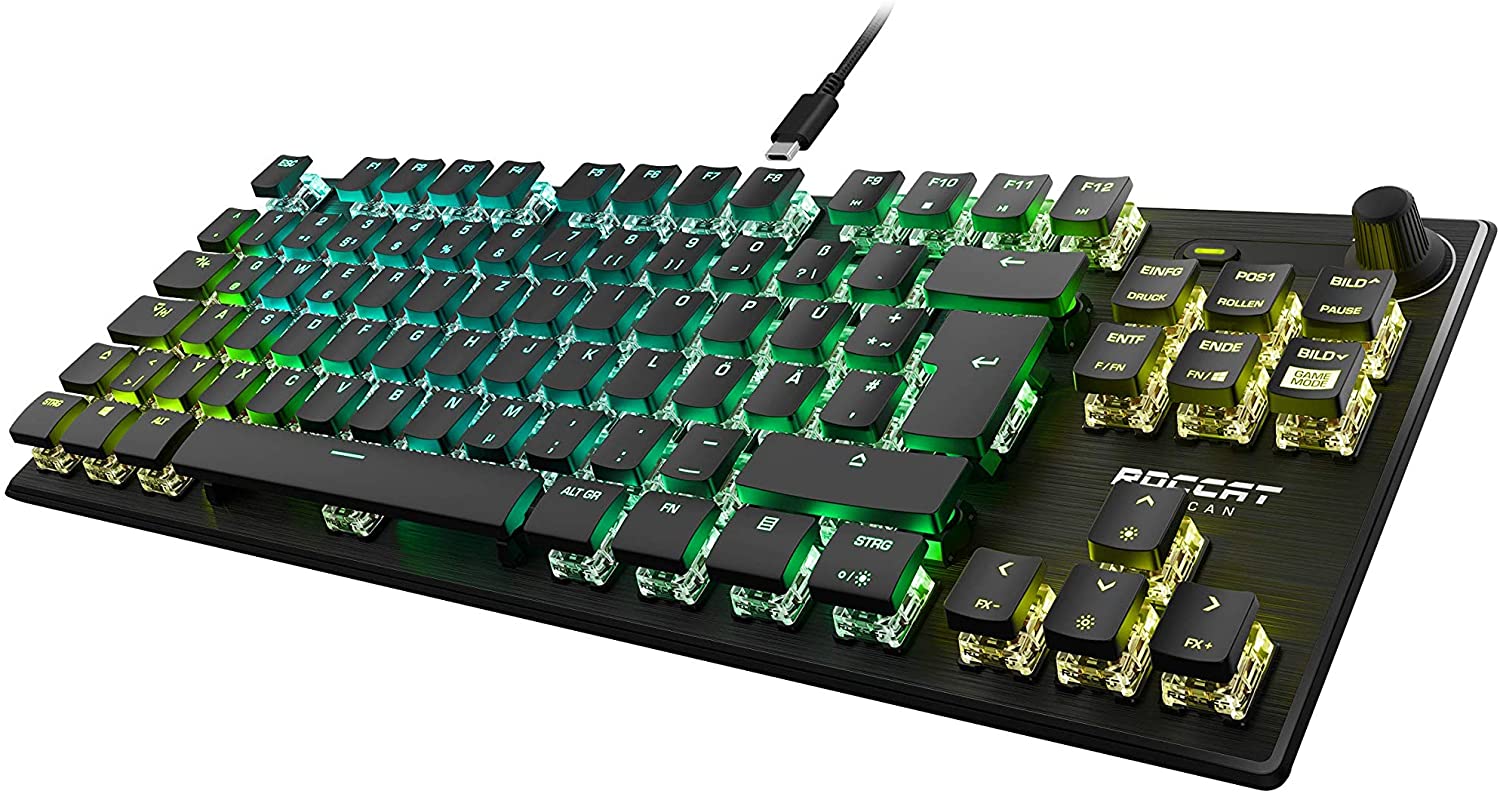 Roccat Vulcan Pro Tkl Pro Mechanical Keyboard