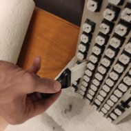 mit Pinsel, Bürste oder ähnlichem Grobe Reinigung